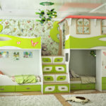 Dizajn dječje sobe za dvoje heteroseksualne djece