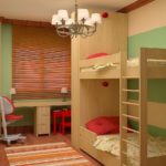 Dizajn dječje sobe za dvoje heteroseksualne djece mlađe i starije dobi