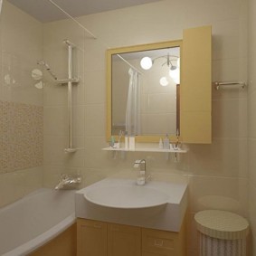 badeværelse interiør i lyse farver