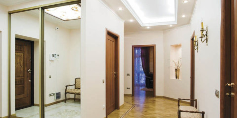 koridor aydınlatma tasarım fotoğraf