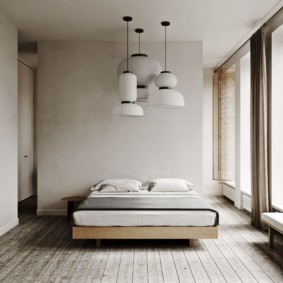רעיונות לעיצוב חדר שינה בסגנון מינימליזם