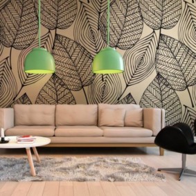 modern oturma odası tasarım fikirleri için duvar kağıdı
