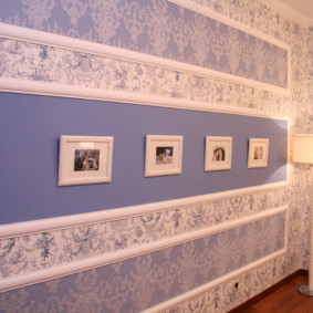 apartman koridorunda kombine duvar kağıdı fotoğraf seçenekleri