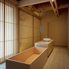 אפשרויות רעיונות לאמבטיה בסגנון יפני