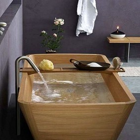 מיני תמונות אמבטיה בסגנון יפני
