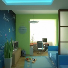 Room design for a little boy