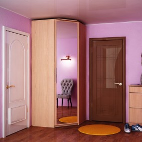 wardrobe with swing doors to the hallway ideas